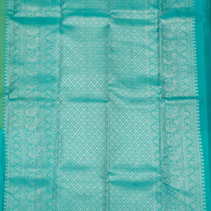 Sky Blue Zariwork Pure Silk Saree