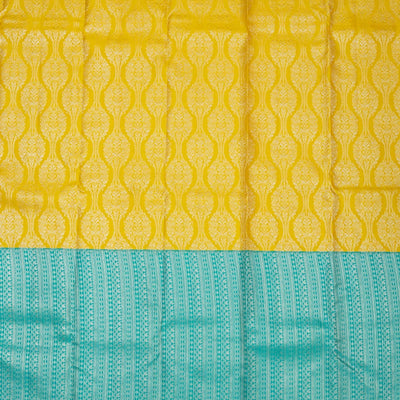 Sky Blue Zariwork Pure Silk Saree