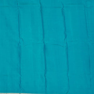 Turquoise Blue Zariwork Pure Silk Saree