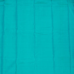 Turquoise Blue Zariwork Pure Silk Saree