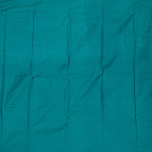 Turquoise Blue Zariwork Pure Silk Saree