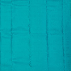 Turquoise Blue Zariwork Pure Silk Saree