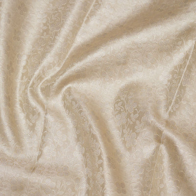 White Zariwork Pure Silk Saree