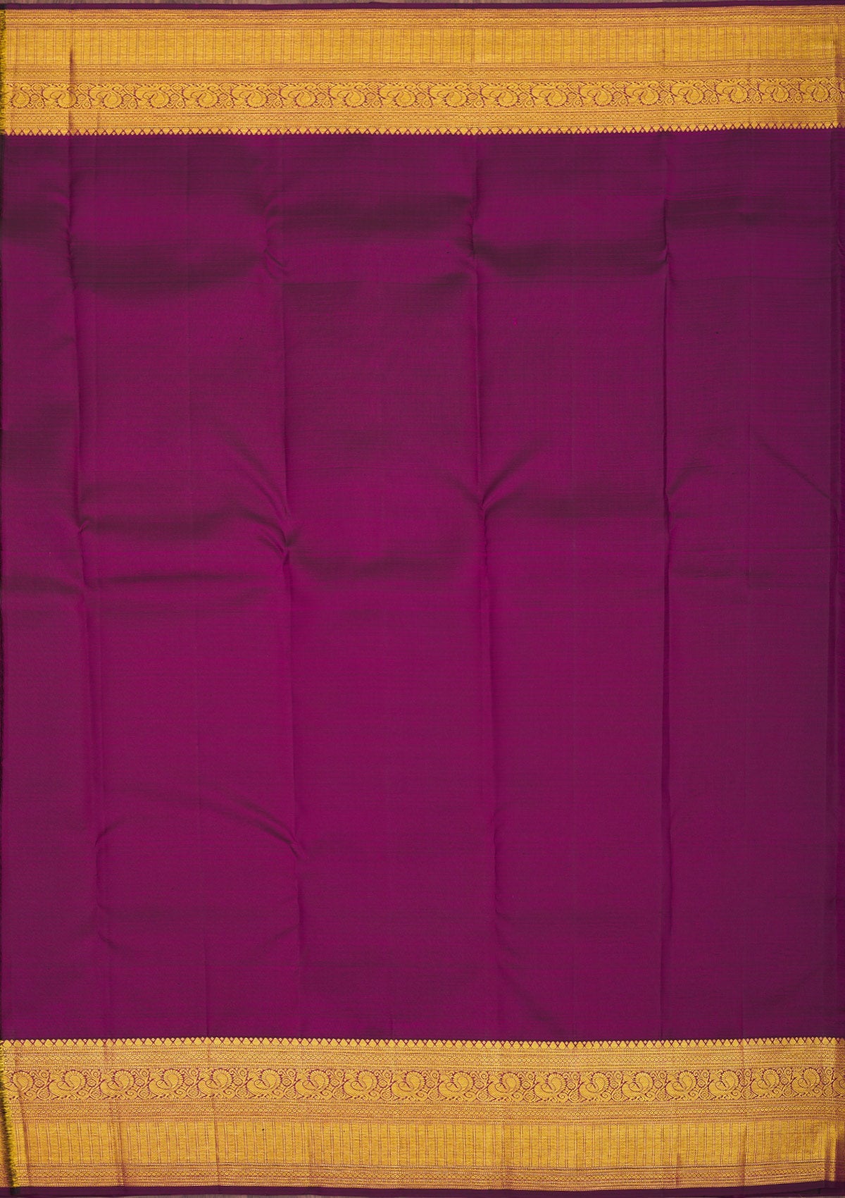 Wine Zariwork Pure Silk Saree