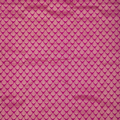 Wine Zariwork Pure Silk Saree