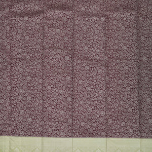 Wine Zariwork Pure Silk Saree