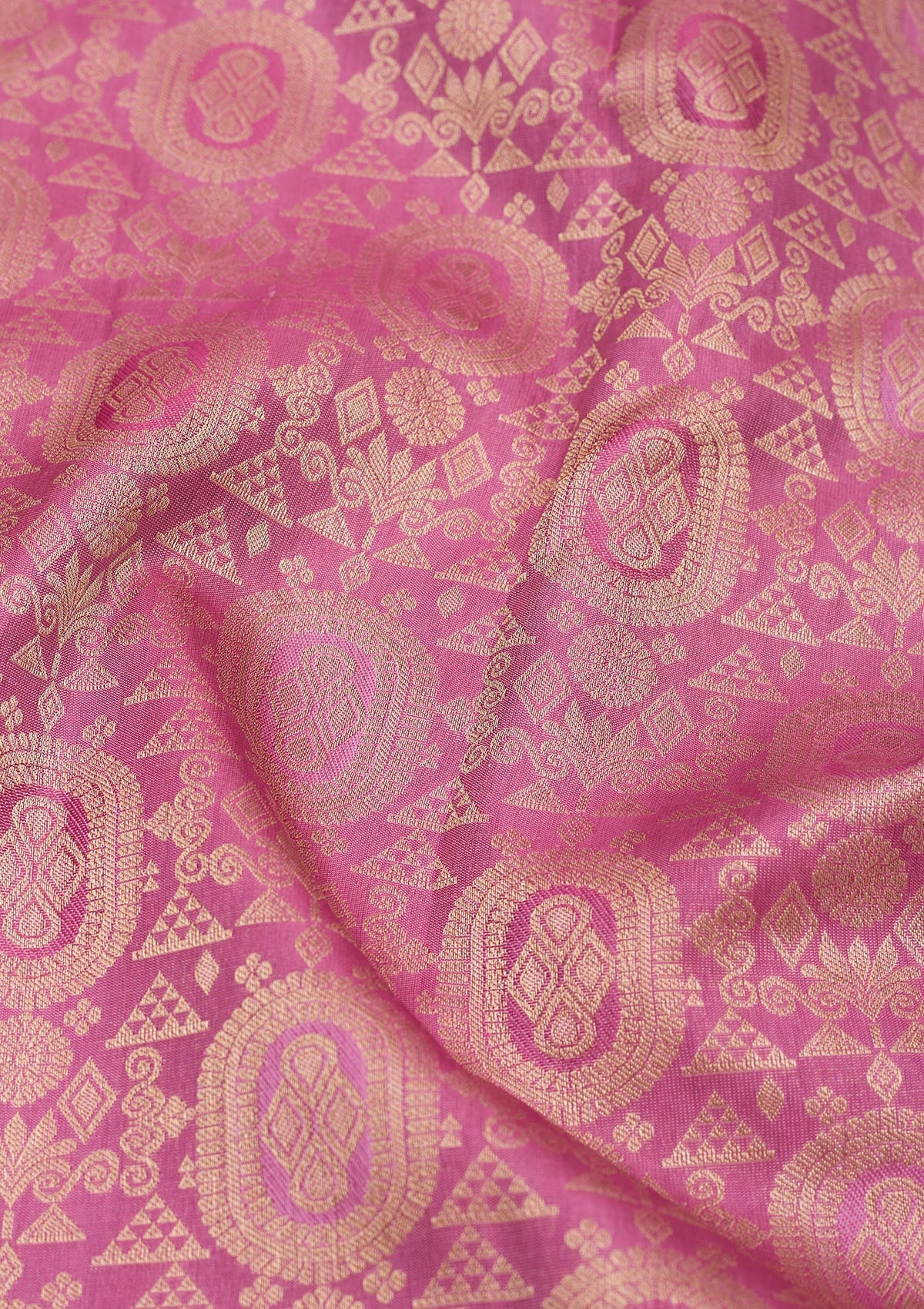 Wine Zariwork Pure Silk Saree