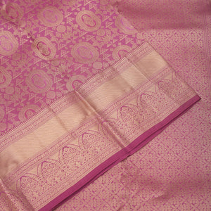 Wine Zariwork Pure Silk Saree