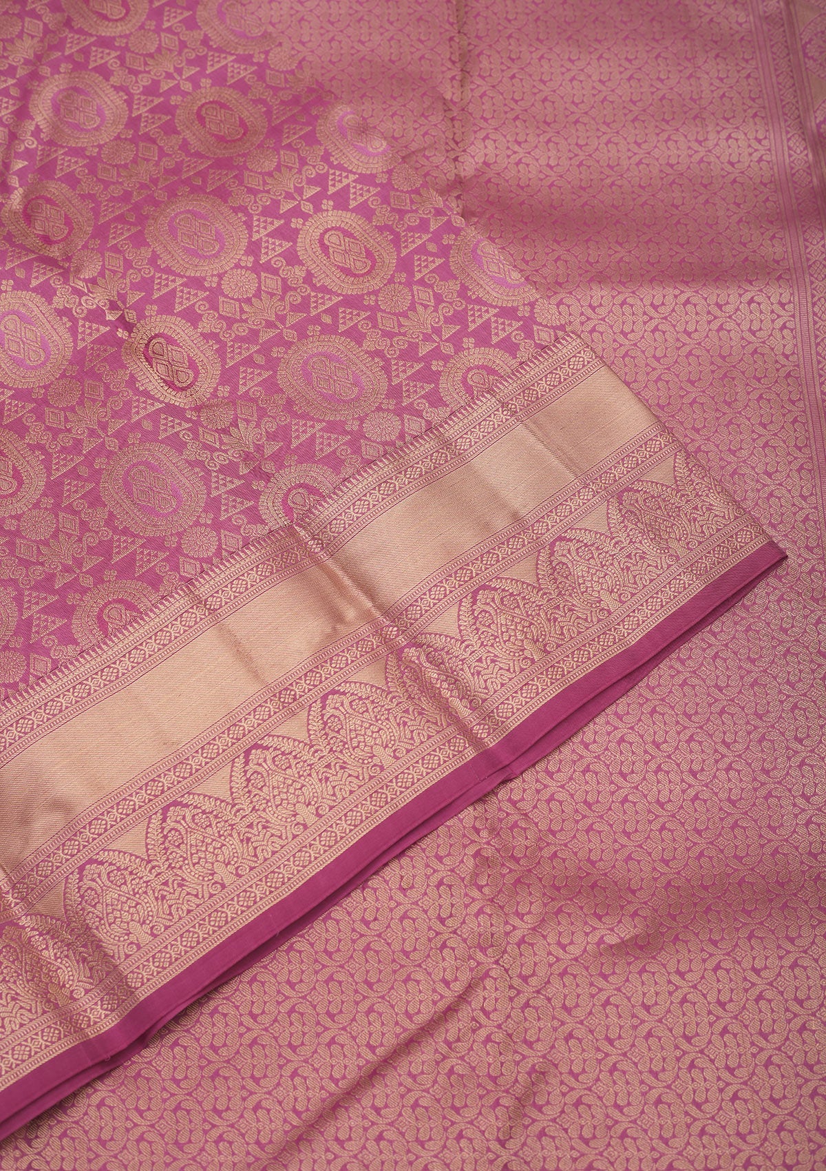 Wine Zariwork Pure Silk Saree