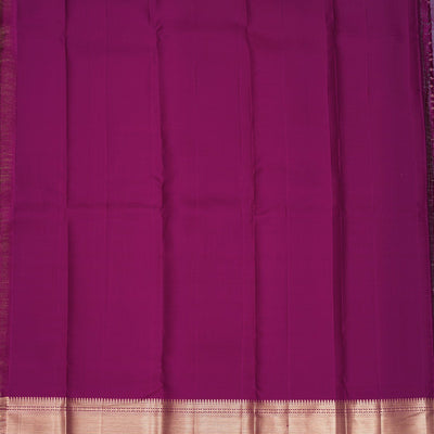 Wine Zariwork Pure Silk Saree