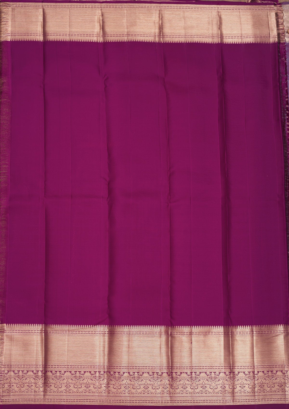 Wine Zariwork Pure Silk Saree