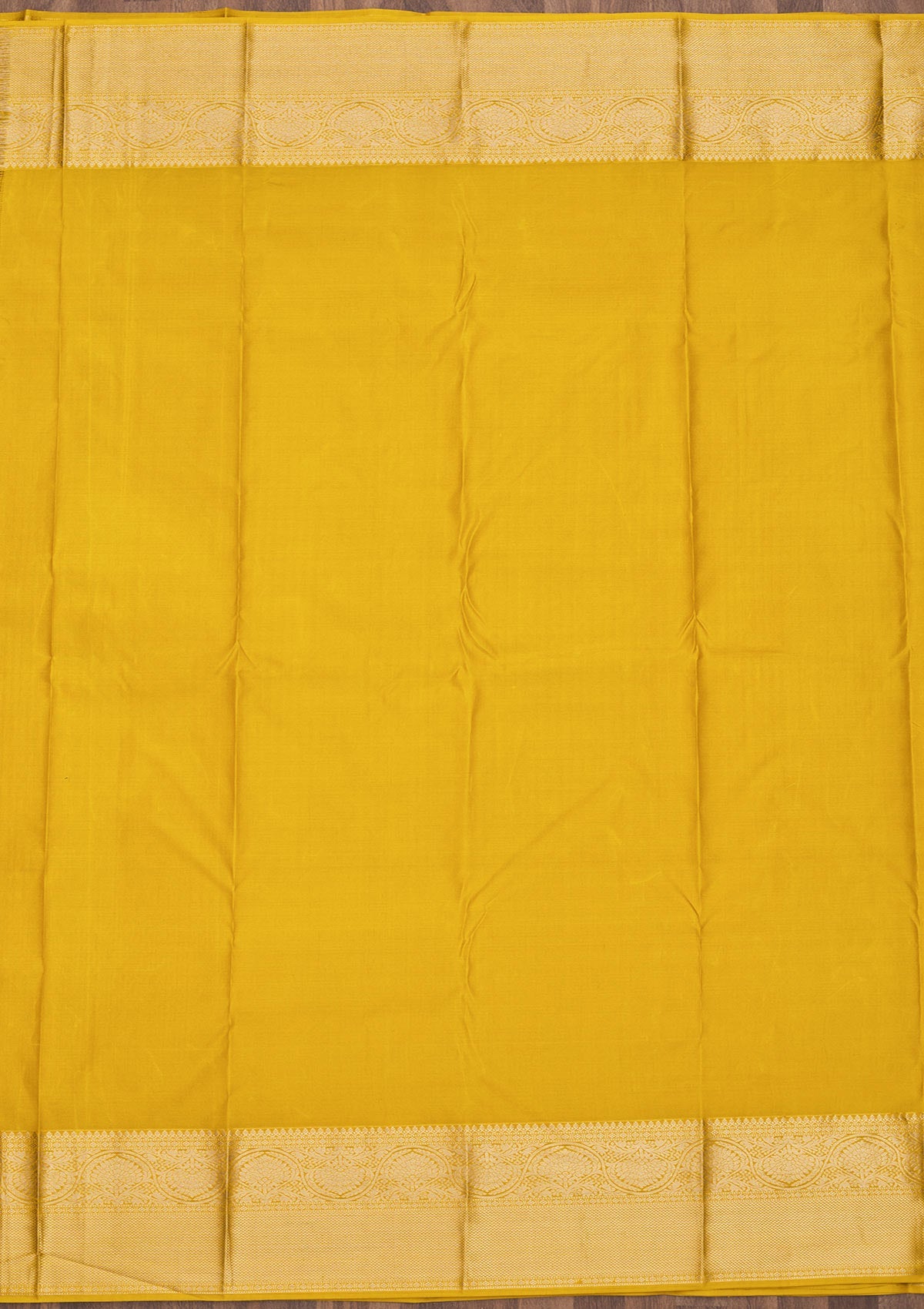 Yellow Zariwork Pure Silk Saree