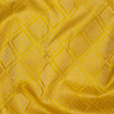 Yellow Zariwork Pure Silk Saree