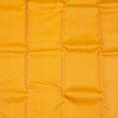 Yellow Zariwork Pure Silk Saree
