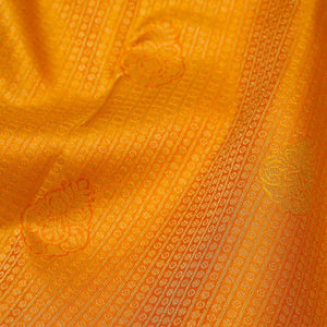 Yellow Zariwork Pure Silk Saree