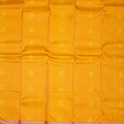 Yellow Zariwork Pure Silk Saree