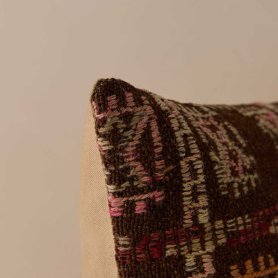 Vintage Lumbar Pillow No. 360, 16" x 24"