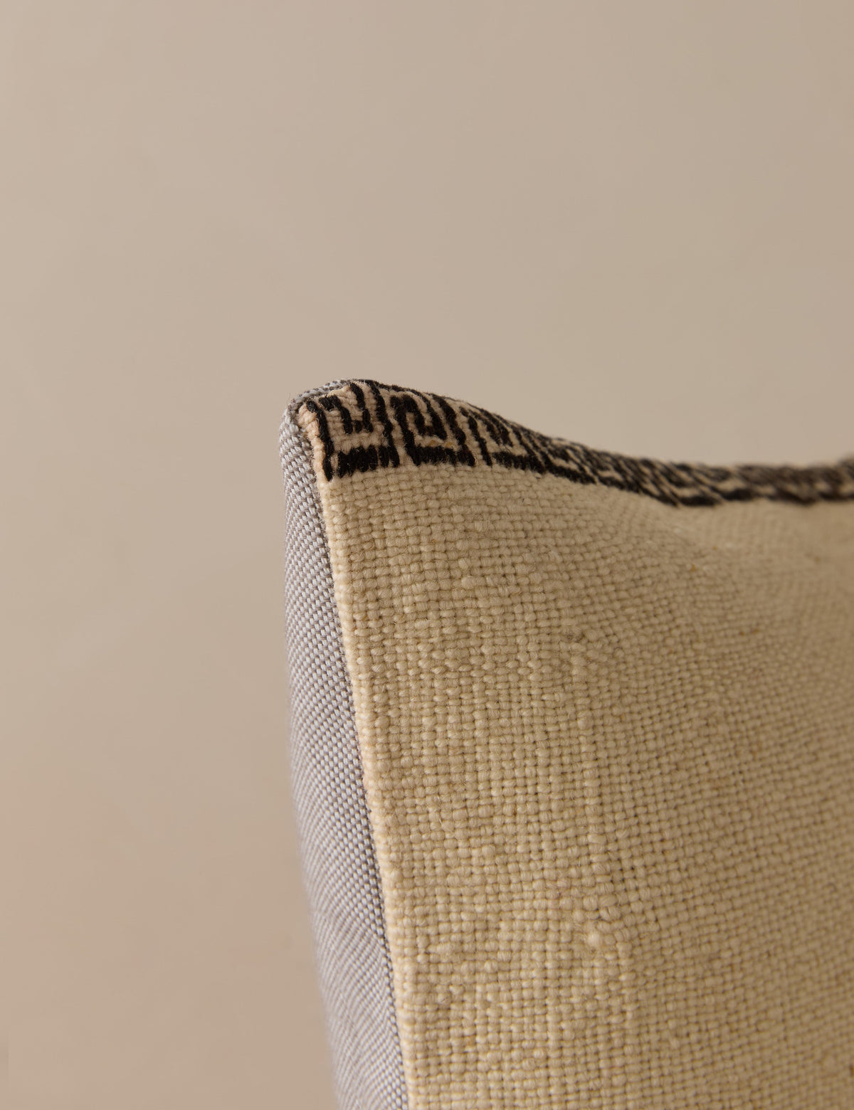Vintage Lumbar Pillow No. 332, 12" x 20"