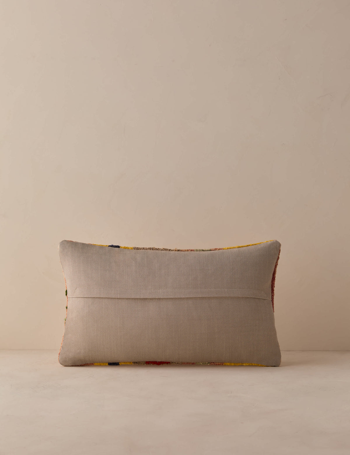Vintage Lumbar Pillow No. 335, 12" x 20"