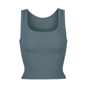 Skims Cotton Rib Tank Kyanite