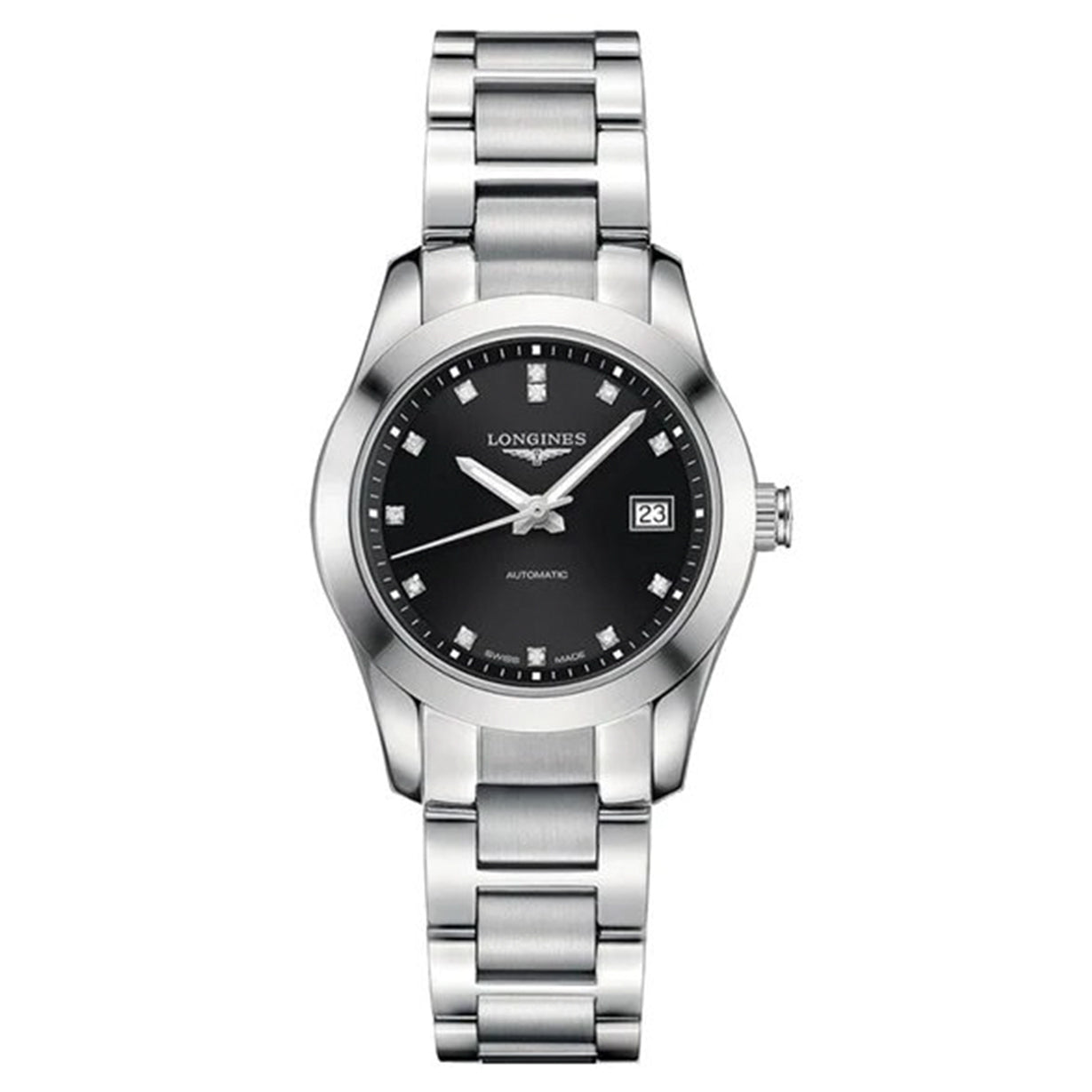 Longines Conquest Black dial Women 29.05mm