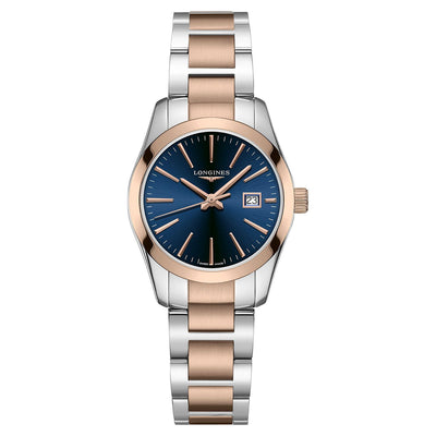 Longines Conquest Blue Dial Women 29.05mm