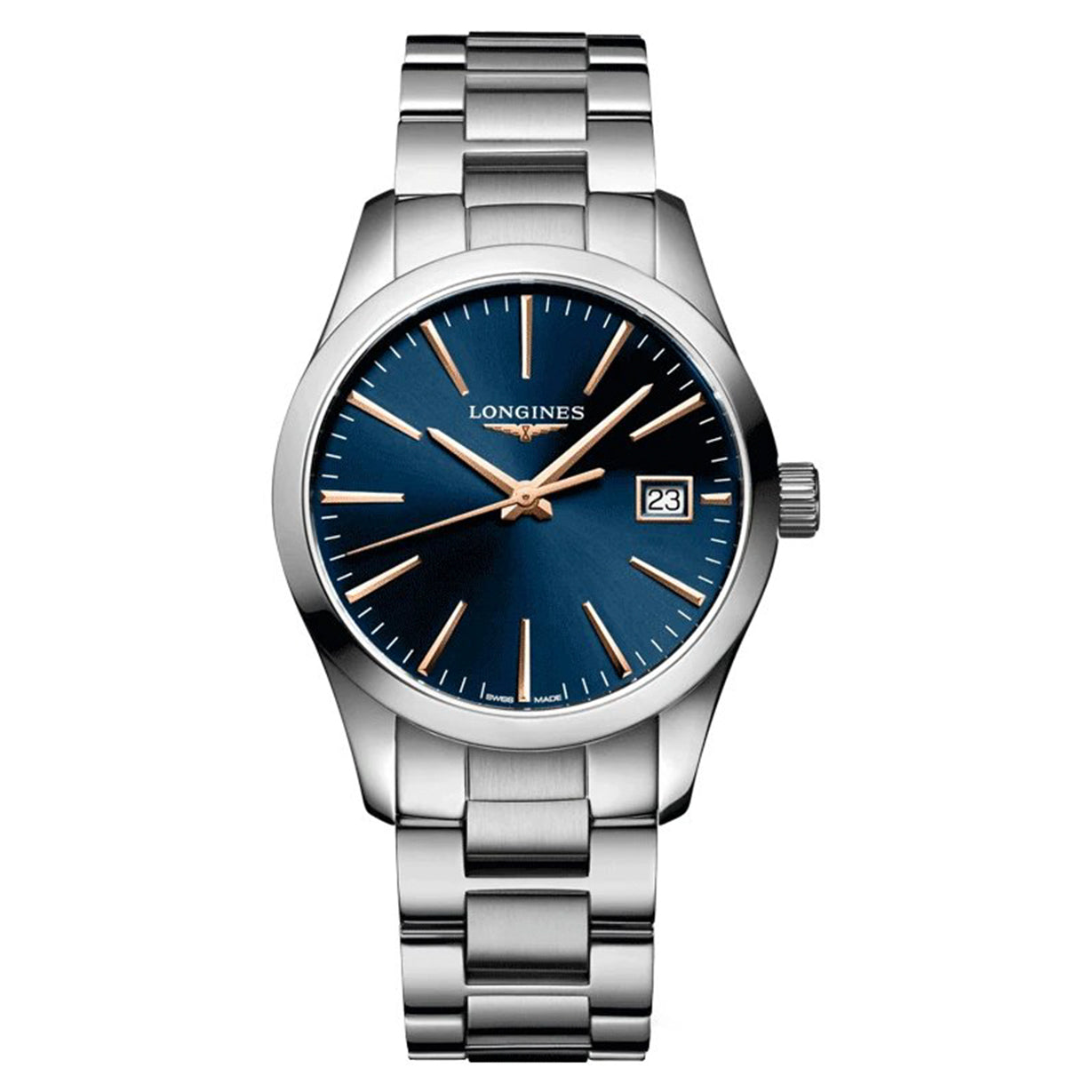 Longines Conquest Blue dial Women 34mm