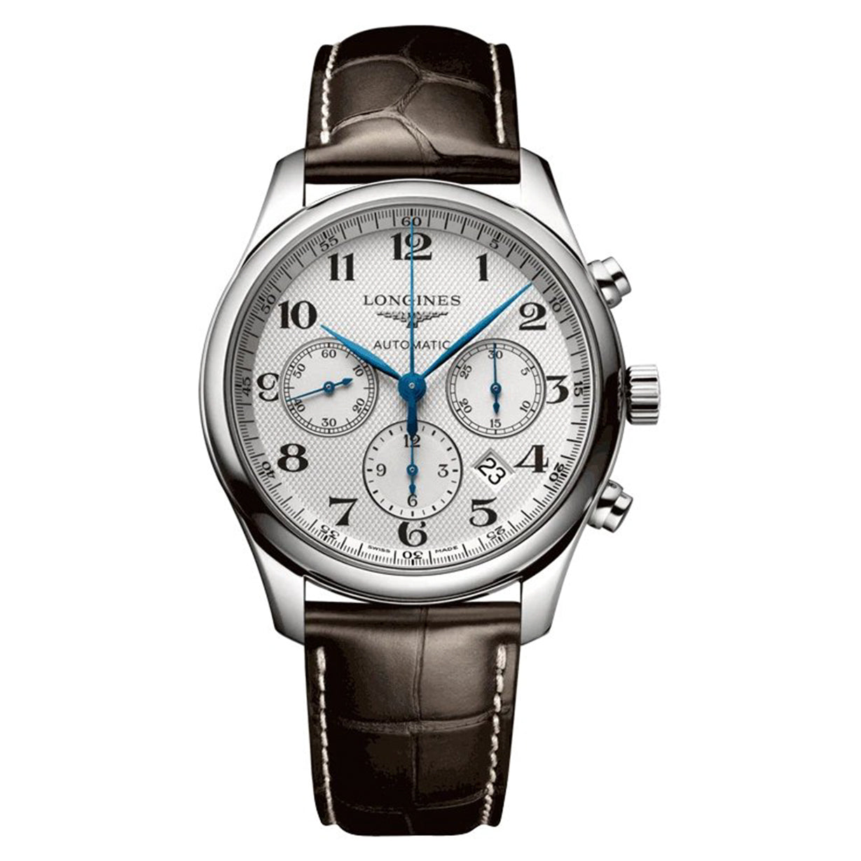 Longines Master Collection Silver Barleycorn Dial Men 42mm