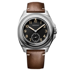 Longines Pilot Majetek Black dial Men 43mm