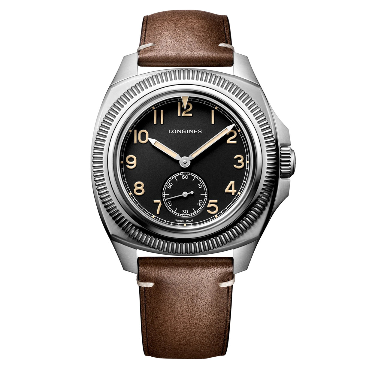 Longines Pilot Majetek Black dial Men 43mm
