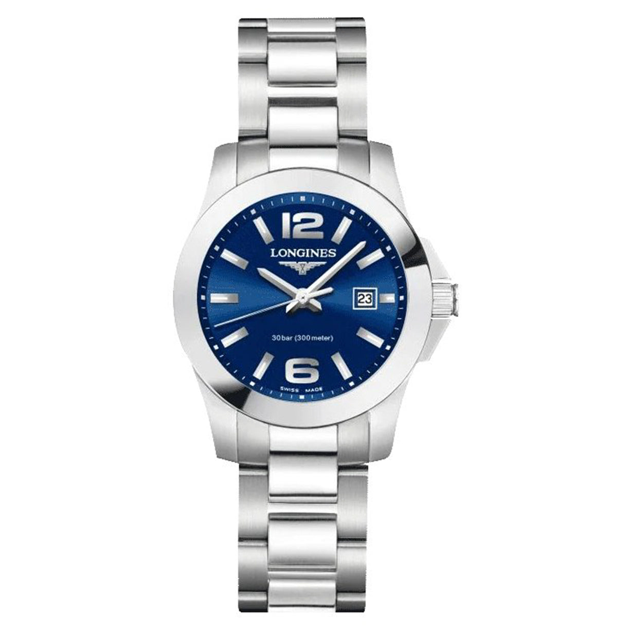 Longines Conquest Blue Dial Women 29.5mm