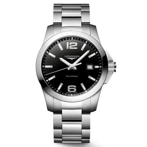 Longines Conquest Black dial Men 41mm