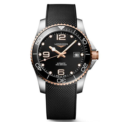 Longines Hydroconquest Black Dial Men 43mm
