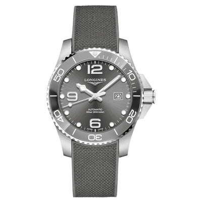 Longines Hydroconquest Sunray Grey Dial Men 43mm