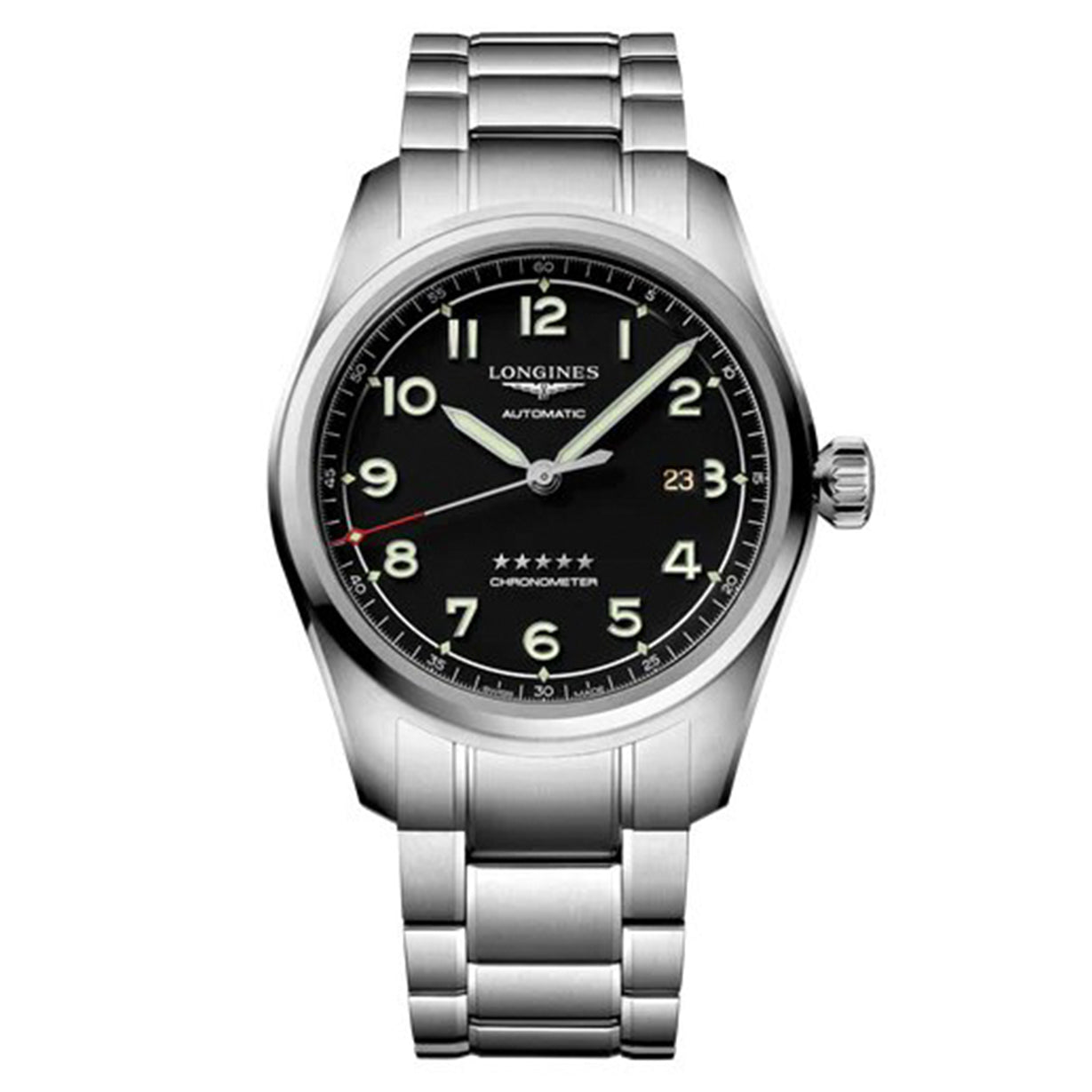 Longines Spirit Black dial Men 42mm