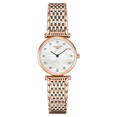 Longines La Grande Classique White Mother-Of-Pearl dial Women 24mm