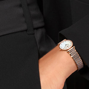 Longines La Grande Classique White Mother-Of-Pearl dial Women 24mm
