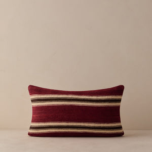 Vintage Lumbar Pillow No. 351, 12" x 20"