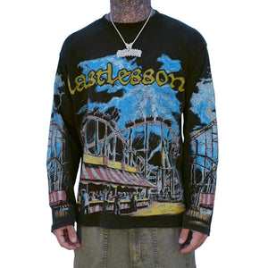 Last Lesson Carnival Black L/S T Shirt