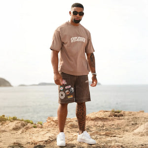 Last Lesson Script Brown T Shirt