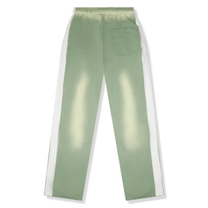 Last Lesson Washed Applique Green Joggers