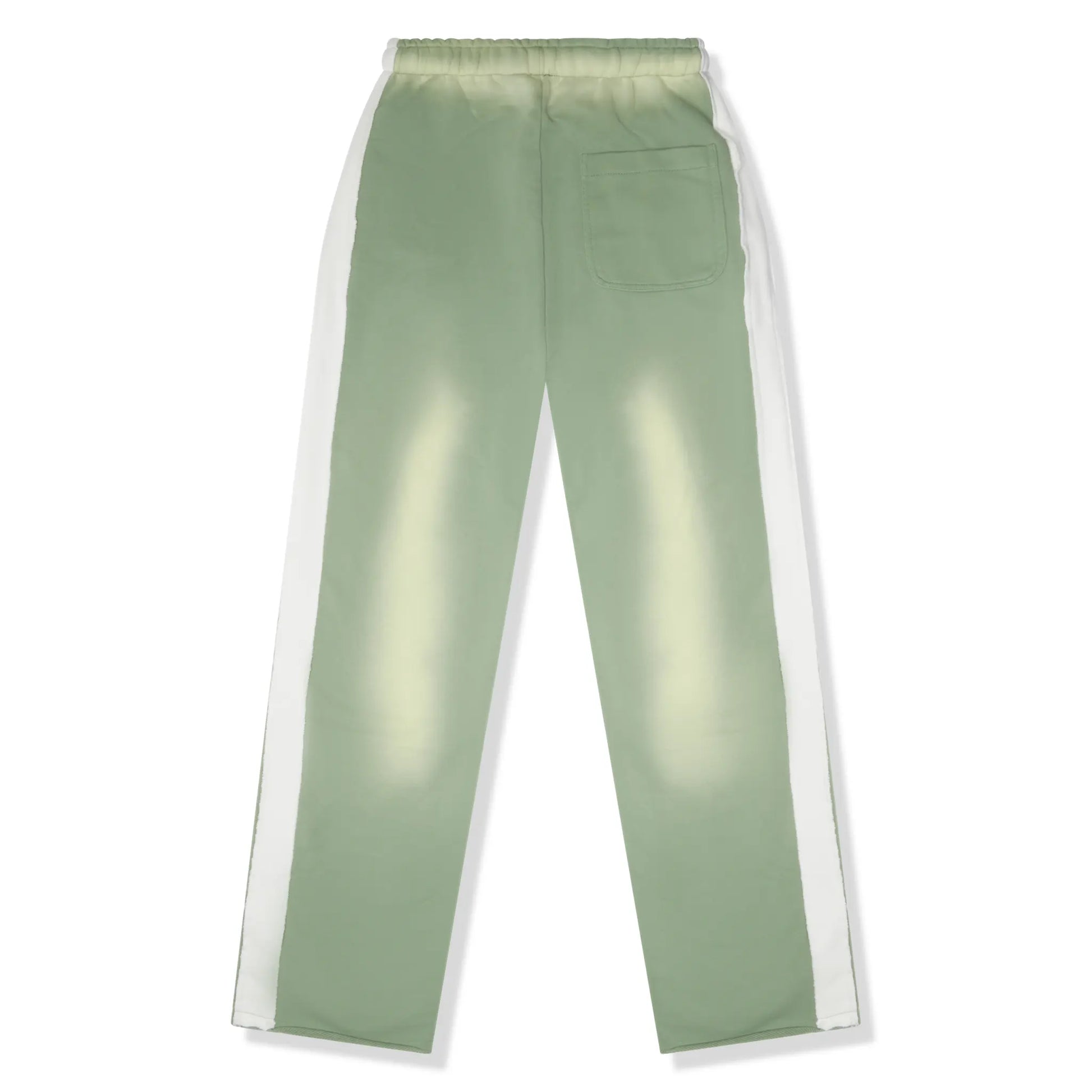 Last Lesson Washed Applique Green Joggers