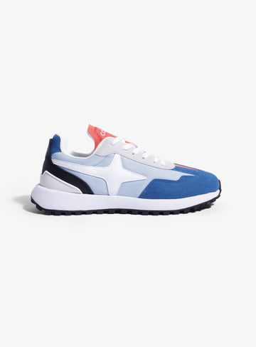 Blue White