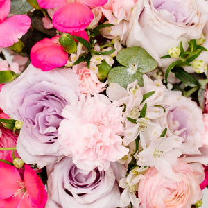 Dreamy Pink Garden Bouquet Bar Flower Kit
