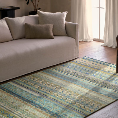Sufyan Hand-Knotted Wool Rug