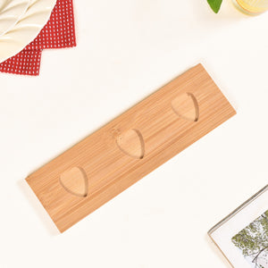 Green Leaf Ceramic Platter Set Of 3 50ml