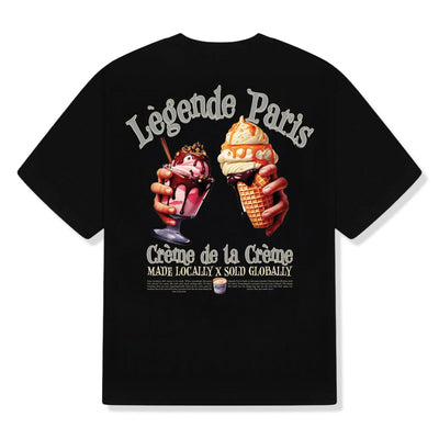 Légende Paris Creme De La Creme Black T Shirt