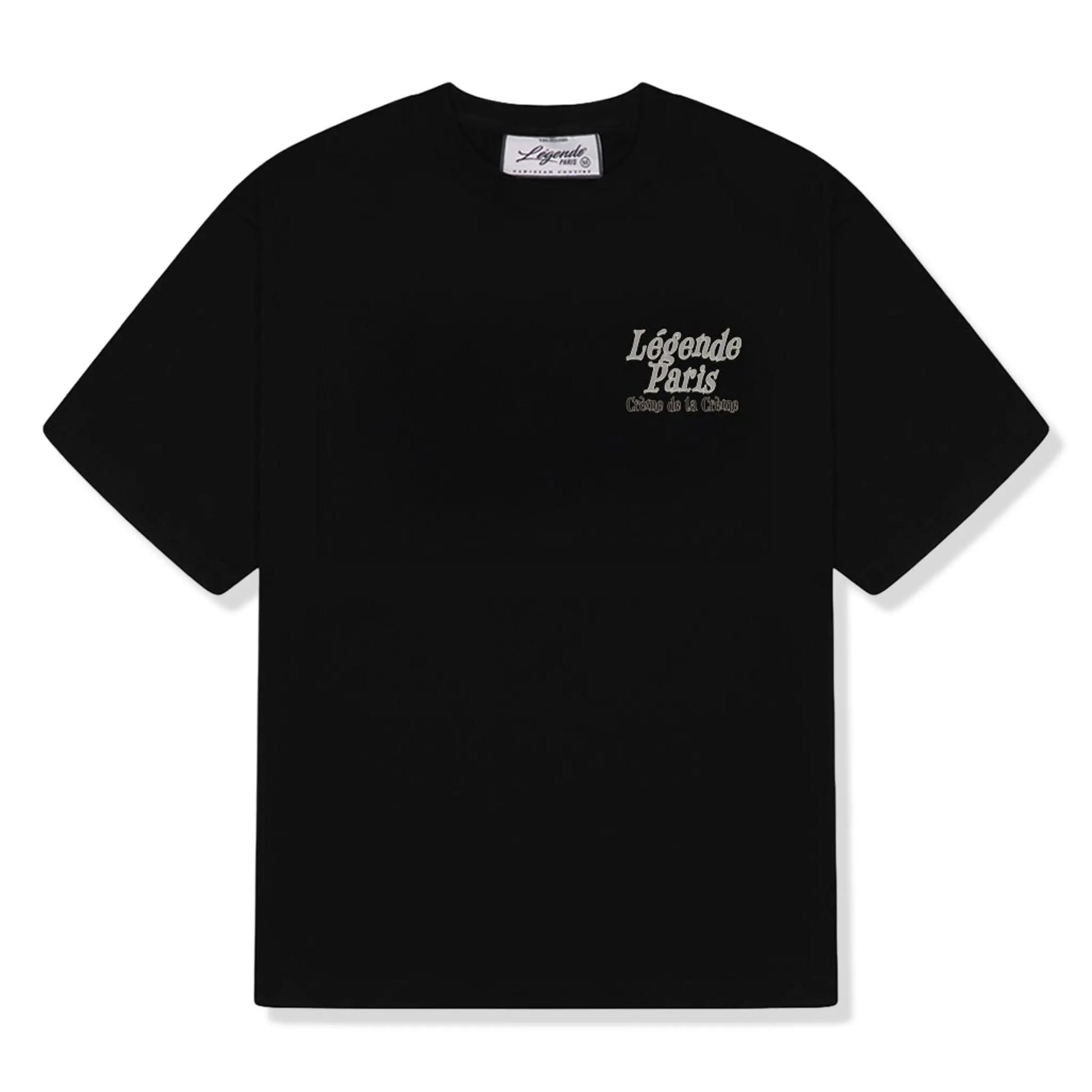 Légende Paris Creme De La Creme Black T Shirt