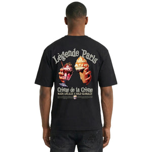 Légende Paris Creme De La Creme Black T Shirt