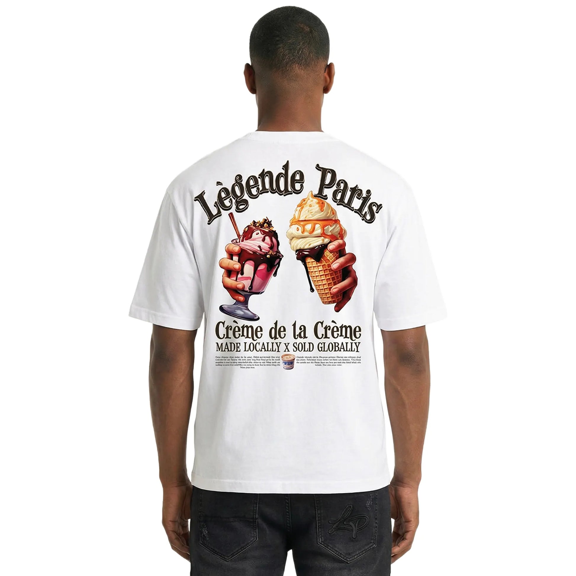 Légende Paris Creme De La Creme White T Shirt